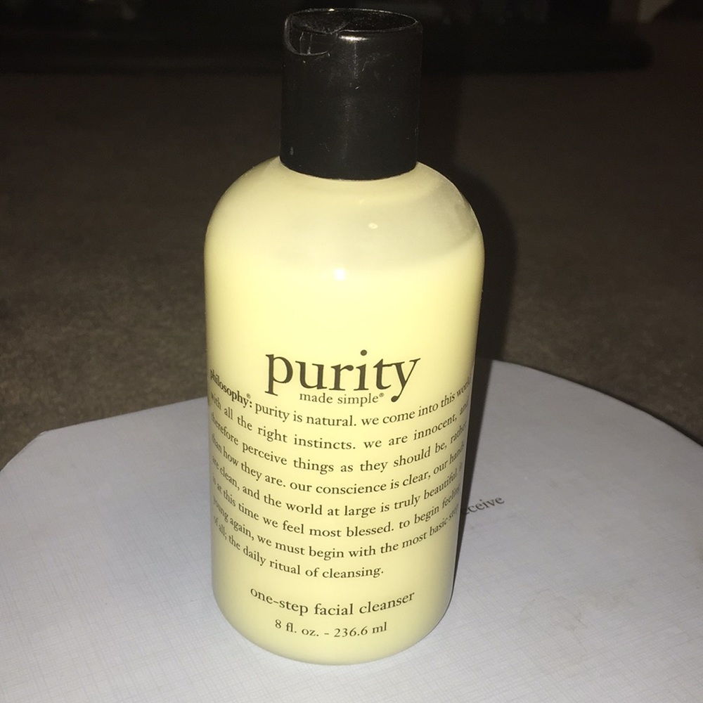 NEVER OPENED Philosophy purity cleanser 8oz